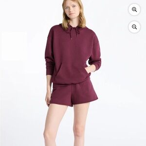 Women's Burgundy Hoodie